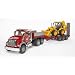 Mack Granite Low Loader with JCB Backhoe