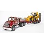 Mack Granite Low Loader with JCB Backhoe