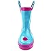 Paw Patrol Kids Rain Boots (7-8 Toddler M, Light Blue/Pink Skye & Everest)