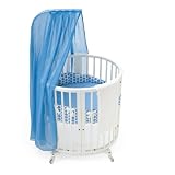 Stokke Sleepi Mini Bedding Set, Dots Blue