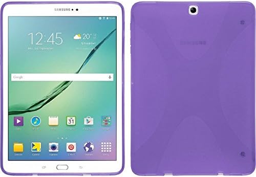 Galaxy Tab S2 8.0 inch Case,SM-T710 SM-T715 Case,[HAPPIGO]X spider Design Slim TPU Gel Rubber Soft Skin Case Cover for Sasmung Galaxy Tab S2 8.0-Inch SM-T710/SM-T715(Purple)