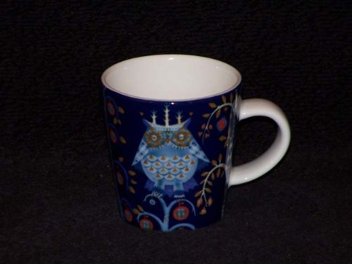 iittala Taika 3-1/3-Ounce Espresso Cup, Blue with Design