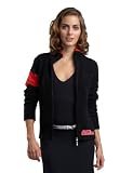 NCAA University of Mississippi Kashwere U 2-Tone Motorcycle Jacket Black with Red X-Large 12
