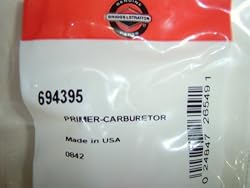 Genuine Made In USA Briggs & Stratton Primer Bulb 694395, 496115