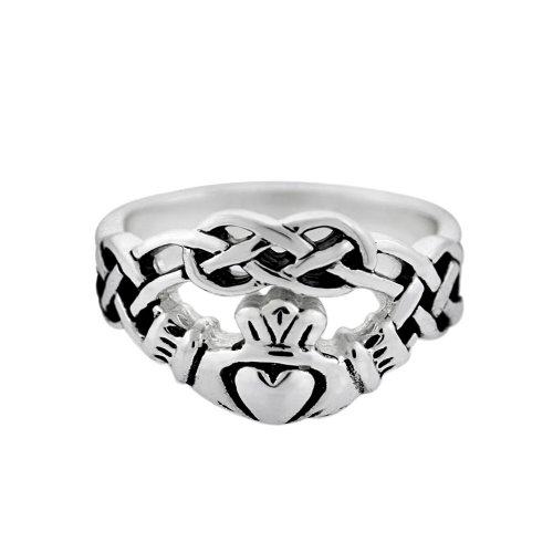 Sterling Silver Claddagh Celtic Knot 2