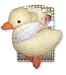Pet Supplies : ZDISC AKC Puppy Series Plush Duck with Squeaker