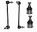 PartsW - 4 PC Kit for Ford Taurus 1996-2007 All Models/Lincoln Continental 1995-2002 All Models/Mercury Sable 1996-2005 All Models, Front Lower Ball Joints Front Right and Left Sway Bar End Links