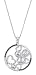 Sterling/B&WDiamond Heart/Peace Neck.30 TW SW-361