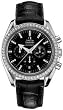 NEW OMEGA SPEEDMASTER BROAD ARROW MENS WATCH 3855.55.11 NEW OMEGA SPEEDMASTER BROAD ARROW MENS WATCH 3855.55.11