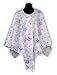 Our versatile mammography cape offers exceptional modesty. This cape provides fashion, comfort, and ease of use for exams. Lovely feminine print with convenient snap closure at neck will not interfere with exam. Can be worn throughout entire exam.