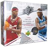 2004 05 Upper Deck SPX Basketball Cards Unopened Hobby Box