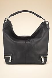 Autograph Leather Panelled Zip Hobo Bag