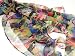 Fashion Design Silk Abstract Scarf 58 x 22