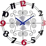 Lexington Modern Decorative Metal Wire Wall Clock