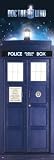Doctor Who - TV Show Door Poster (The Tardis & Vortex) (Size: 21" x 62")