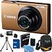 Canon PowerShot A3400 IS 16.0 MP Digital Camera with 5x Optical Image Stabilized Zoom 28mm Wide-Angle Lens with 720p HD Video Recording and 3.0-Inch Touch Panel LCD 8gb Deluxe Bundle With Digpro Case Gold