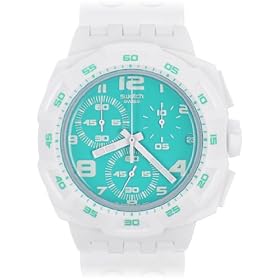 [�X�E�H�b�`]SWATCH �r���v Chrono Plastic �N���m�v���X�`�b�N OCEANPURITY �O���[�� SUIW403 �����Y [���K�A���i]