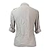 Misscat Women Sexy Button Down Shirt Casual Long Sleeve Slim T-shirt Blouse Tops