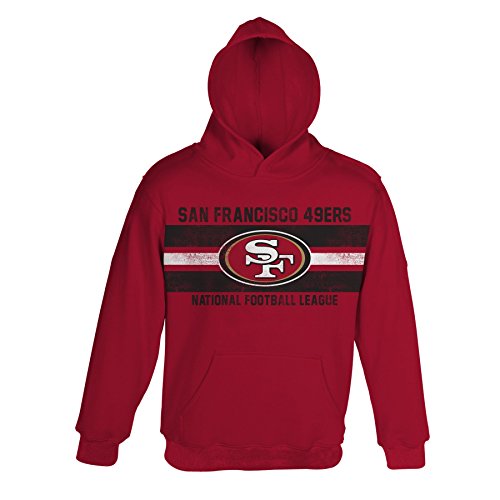 NFL San Francisco 49ers Striped All the Way Hoodie