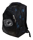 Eclipse Stripe Laptop Back Pack - Blue