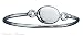 Sterling Silver Engraveable Bangle Bracelet title=