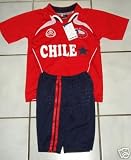 CHILE SOCCER JERSEY KIDS SETS SIZES-4-6-8-10-12-14