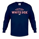 Chicago White Sox Cooperstown Ticket History Long Sleeve T-Shirt by Majestic Athletic