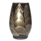 Northern Lights Candles Esque Polished Vase - 9" Ebony