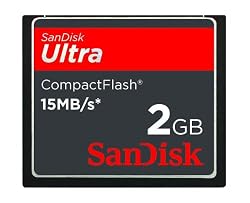 SanDisk Ultra Compact Flash 2GB Card (SDCFH-002G-A11) (Retail Package)