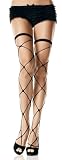 Jumbo Net Thigh High Nylon Stocking
