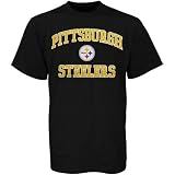 Pittsburgh Steelers Black Heart and Soul T-shirt