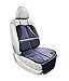 ilovebaby Premium Car Seat Protector Mat Child Seat Protector Used Under The Child Seats Heavy Duty Machine Washable Polyester Anti Slip Backing Easy to Install for All Kinds of Cars Black Color