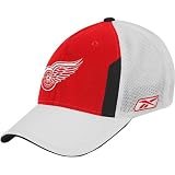 Reebok Detroit Red Wings Red 2008 NHL Draft Day Flex Fit Hat