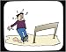 Decorated Mouse Pad with man, , fear, athlete, Finland, 