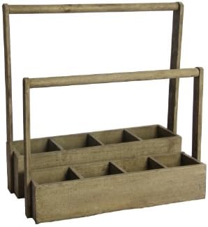 Vintage Floral Imports Antique Style Wood Planter Box Garden Home Accent