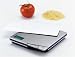 Pèse-lettre - Balance de cuisine 2 kg Précision 1 gr. Aluminium Design