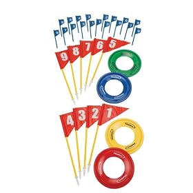Halex Backyard Challenge Disc Golf Game