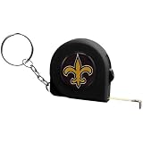 NFL New Orleans Saints 6' Mini Tape Measure Keychain