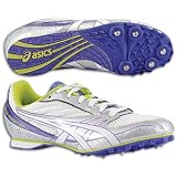 ASICS Women's Hyper-Rocketgirl 4 Track & Field
Shoe,White/White/Grape,8 B US