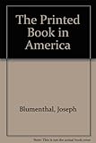The printed book in America
