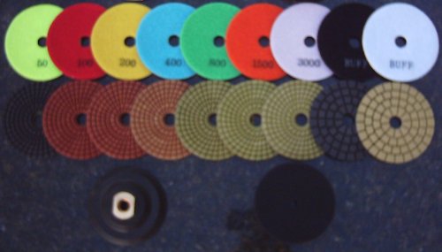  cyber Monday Granite Polishing Pads Rubber VelcroB002AXPVFO