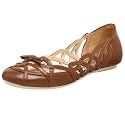 Bronx Women's Nicolet Bow Flat,Brown/Flake,8.5 M US