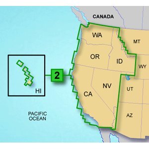Garmin US TOPO MicroSD Data Card for Garmin GPS Units, West Coast and Hawaii (010-C0483-00)