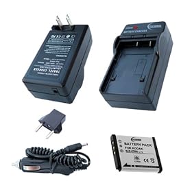 ClearMax Lithium-Ion Battery + Battery Charger with Car Adapter for Kodak M Series EasyShare M1093 IS / EasyShare M1033 / FujiFilm F Series FinePix F200EXR / FinePix F50fd / FinePix F60fd / FinePix F100fd / Kodak V Series EasyShare V1073 / EasyShare V1253 / EasyShare V1273 / EasyShare V1233 (Include