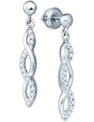 0.28CT-DIA FASHION EARRINGS