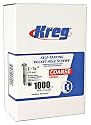 Kreg SML-C125B-1000 Blue-Kote Weather Resistant Pocket Hole Screws - 1 1/4-Inch, #8 Coarse, Washer Head, 1000 count