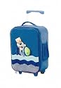 Kid's Luggage, Rolling Upright, Sea Collection-blue