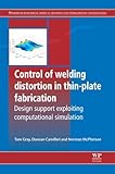 Control of welding distortion in thin-plate fabrication : design support exploiting computational simulation