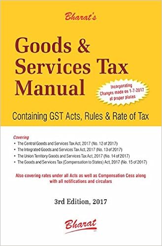 GOODS & SERVICES TAX MANUAL Bharat