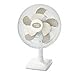 Office Products : 2Cool 12-inch Three Speed Personal Table Fan, Metal, White